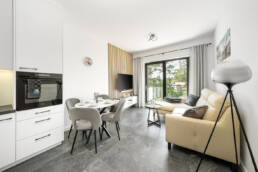 Apartament Szept Mewy Niechorze. Fotograf wnętrz Niechorze.